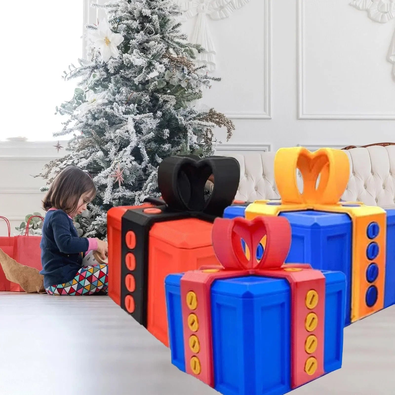 Funny Gift Box Screws Large Annoying Gift Boxes Prank Screw Box Really 3D Printed Gift Box Hilarious Money Card Container New 