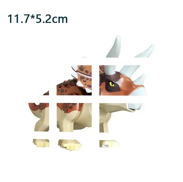 Large Dinosaur Building Blocks – Creative Moc Toy Set