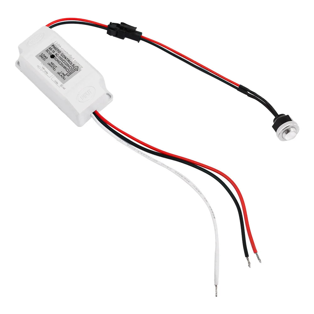 AC110V~220V fotóelektromos érzékelő utca/LED automata kapcsoló, nagy érzékenységű vízálló érzékelő modul, fotocella kapcsoló
