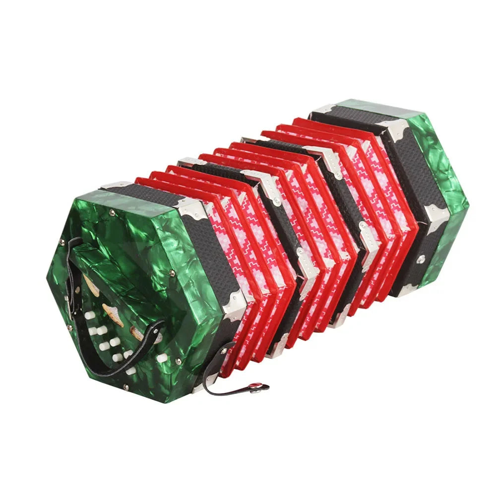 20-klávesová anglická concertina nebo carrying bag