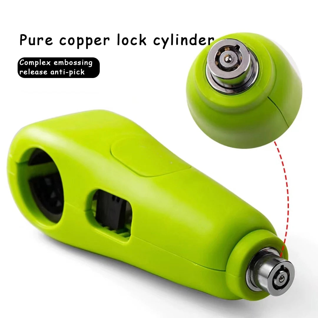 Brake Lever Handlebar Lock for Motorcycle, Scooter and ATV