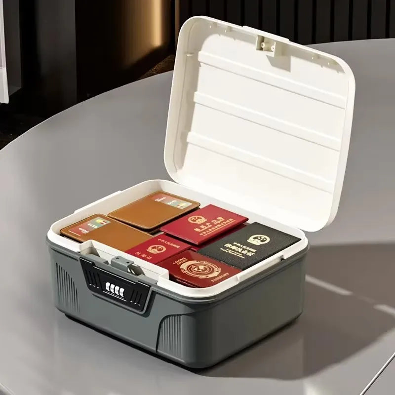 ABS-Aufbewahrungsbox mit vierstelligem Zahlenschloss