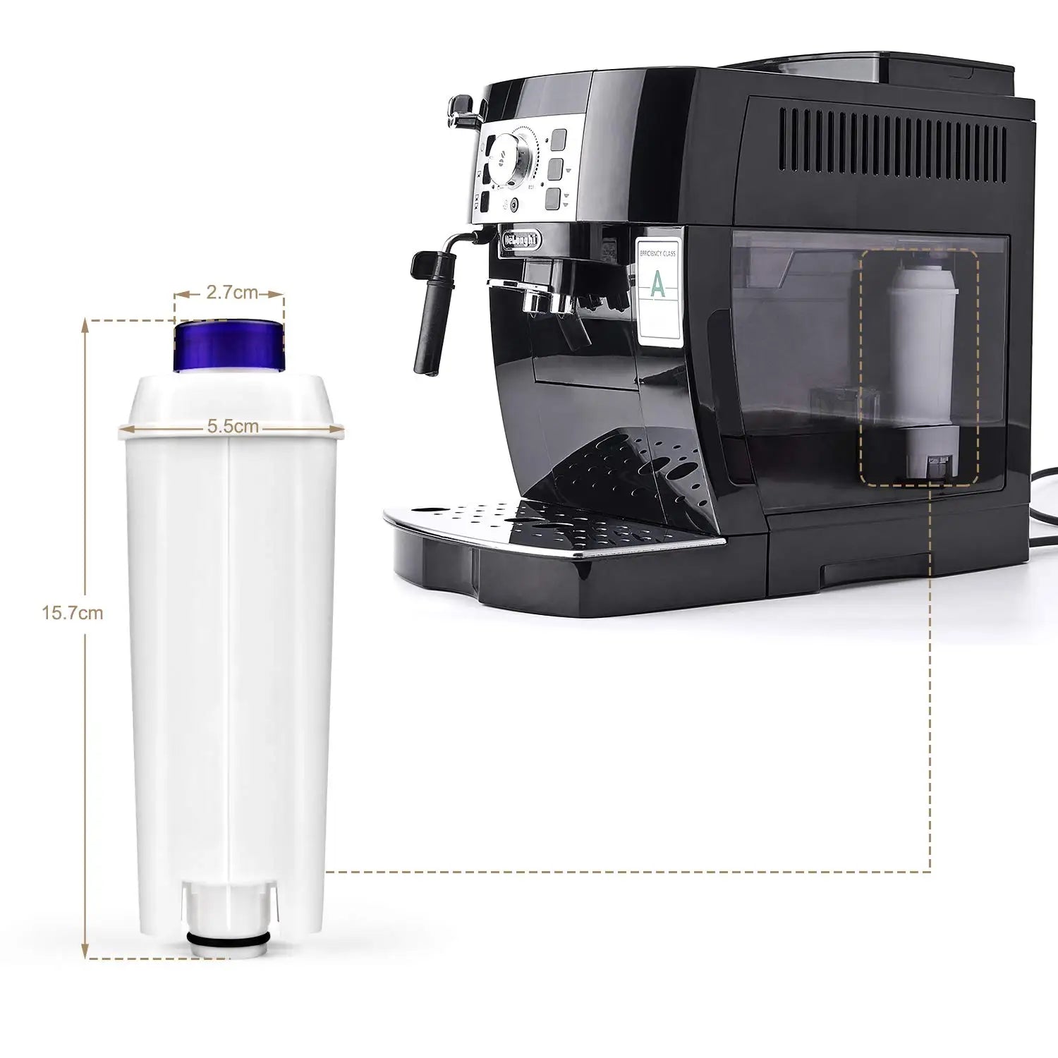 Coffee Replacement Filter for Delonghi Machines