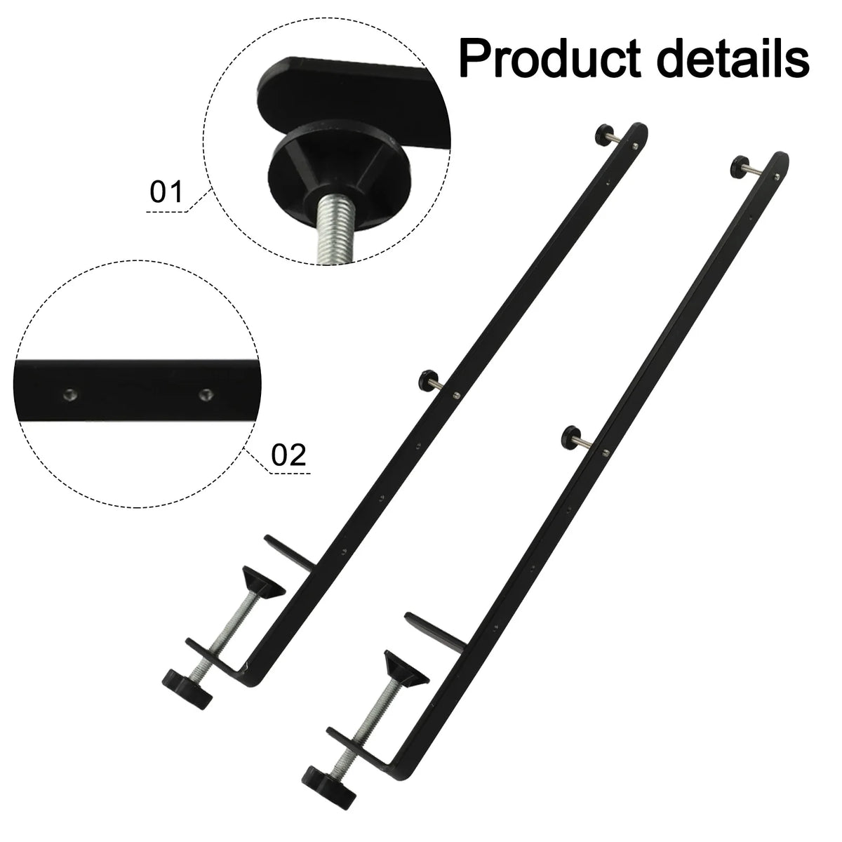 Adjustable Desk Clamp for Pegboards