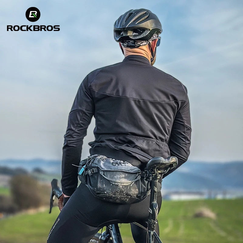 Winter Cycling Jacket Thermal Windproof MTB Road Riding Coat