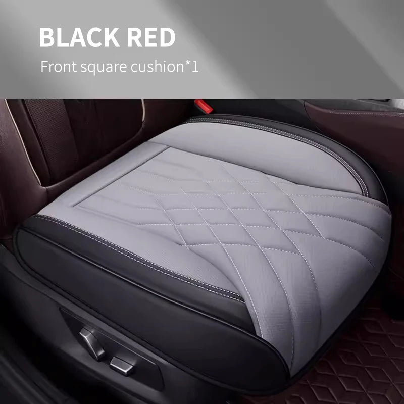 SEAMETAL Luxury Car Seat Cover Full-Wrapped Seat Cushion Wear-Resistant Anti Scratch Auto Seat Protector Universal for Sedan Suv