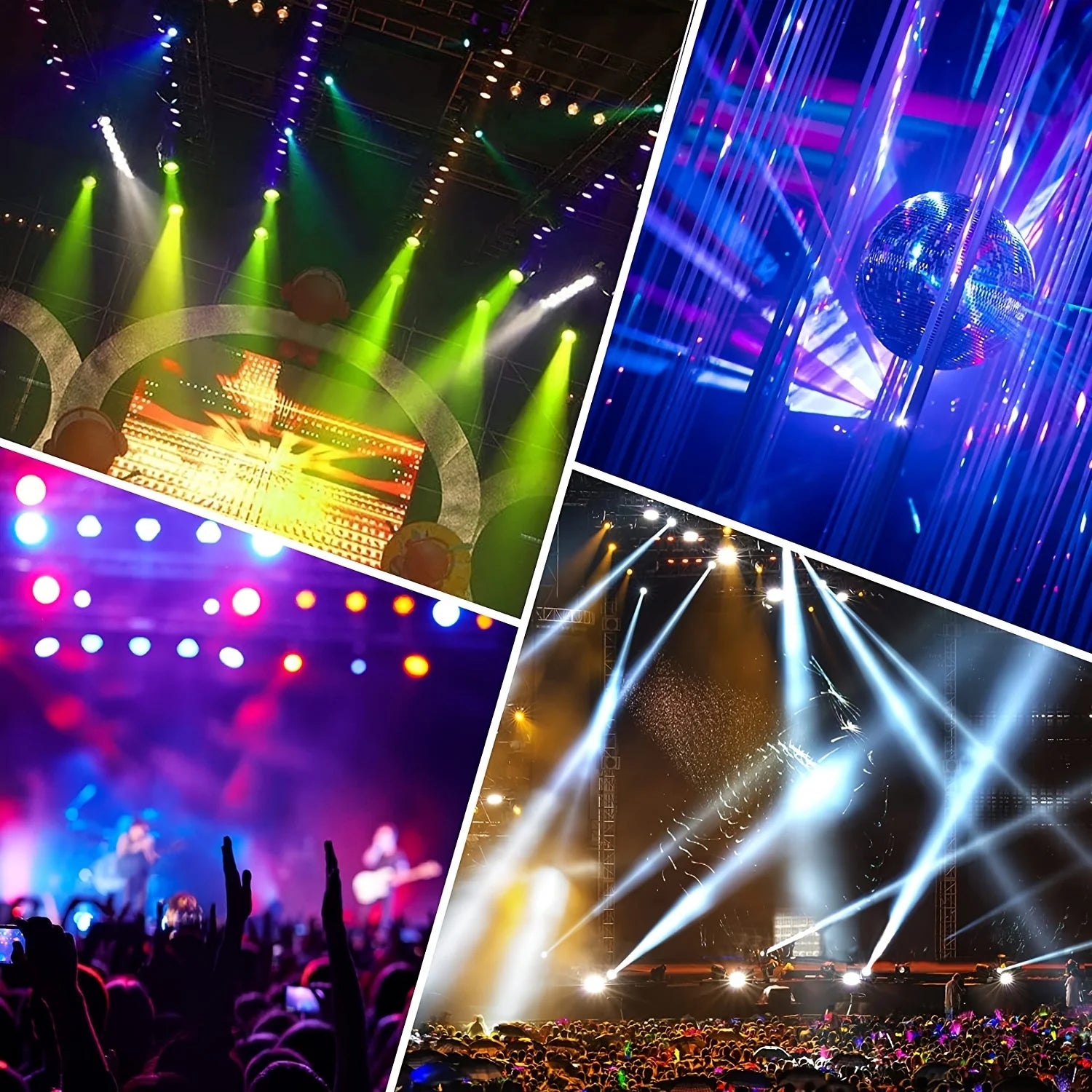 36 LED RGB Disco DJ Party Light with DMX512 Strobe