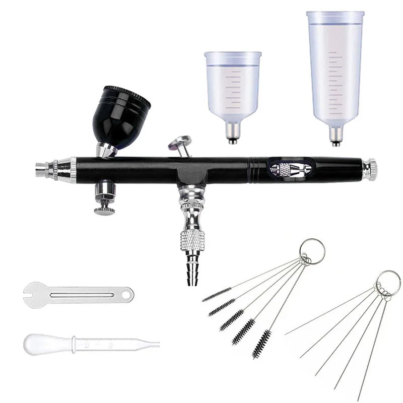 Dual-Action Gravity Airbrush Kit