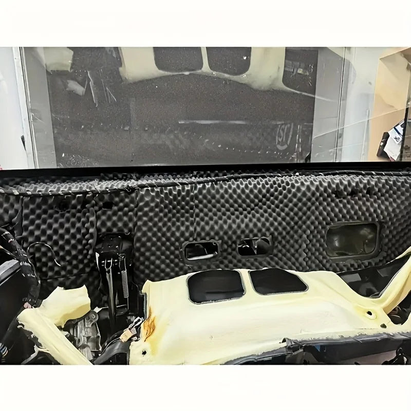 High-Density Self Adhesive Soundproofing Insulation Cotton Thickness Black Panels for Walls Soundproofing Insulation for Car