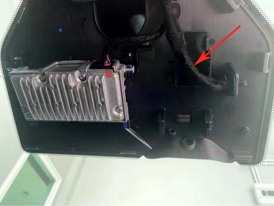 Hidden Car Dash Cam ADAS GPS Camera