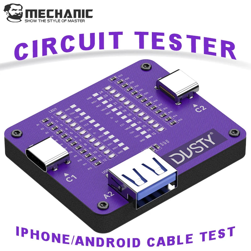 TC-24 USB-C Cable Tester for Phone Repair