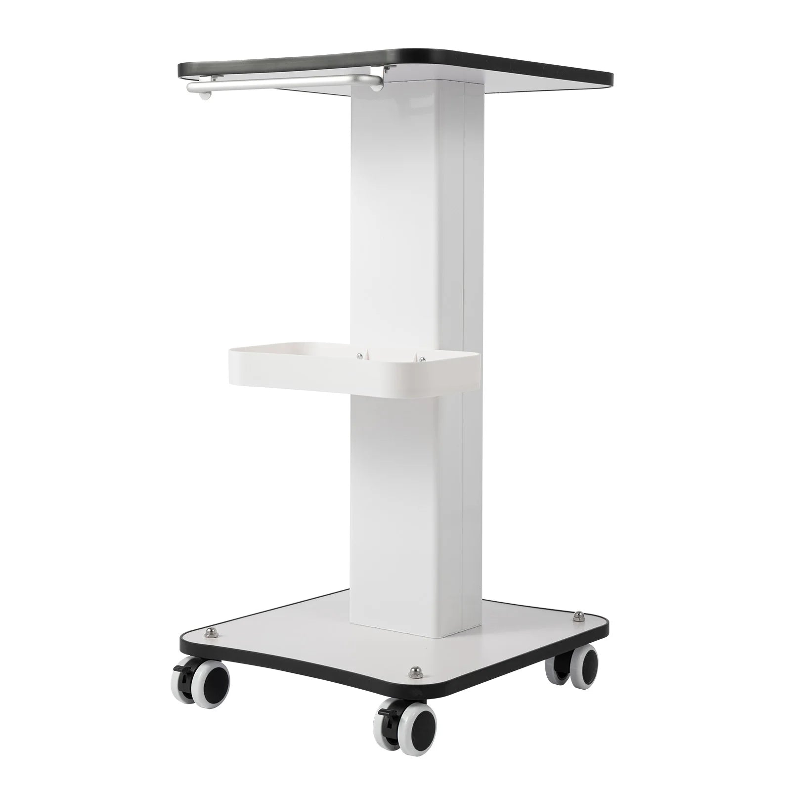 Chariot de beauté pour salon avec roues et rangement à 3 niveaux