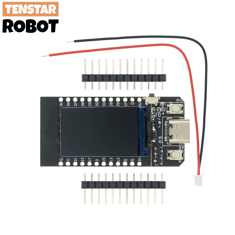 ESP32 T-Display Development Board med 1,14-tommers LCD