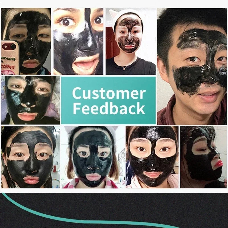 LANBENA Blackhead Remover Nose Black Mask Face Care Mud Peel Off Mask Skin Care 50g 