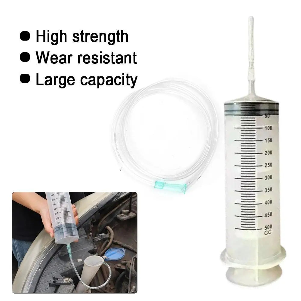 500 ml Oil Extraction Syringe with Hose