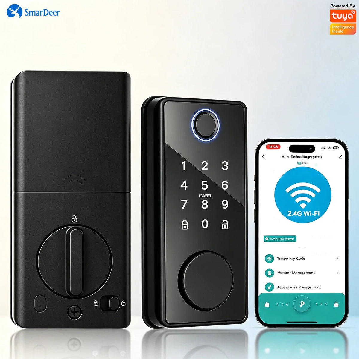 L001-TYWF Fingerprint and Wi-Fi Door Lock