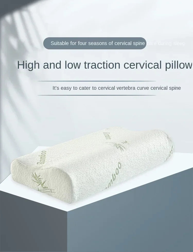 Long Pillow Memory Foam Bedding Pillow Neck Protection Slow Rebound Shaped Maternity Pillow For Sleeping Orthopedic Pillows 