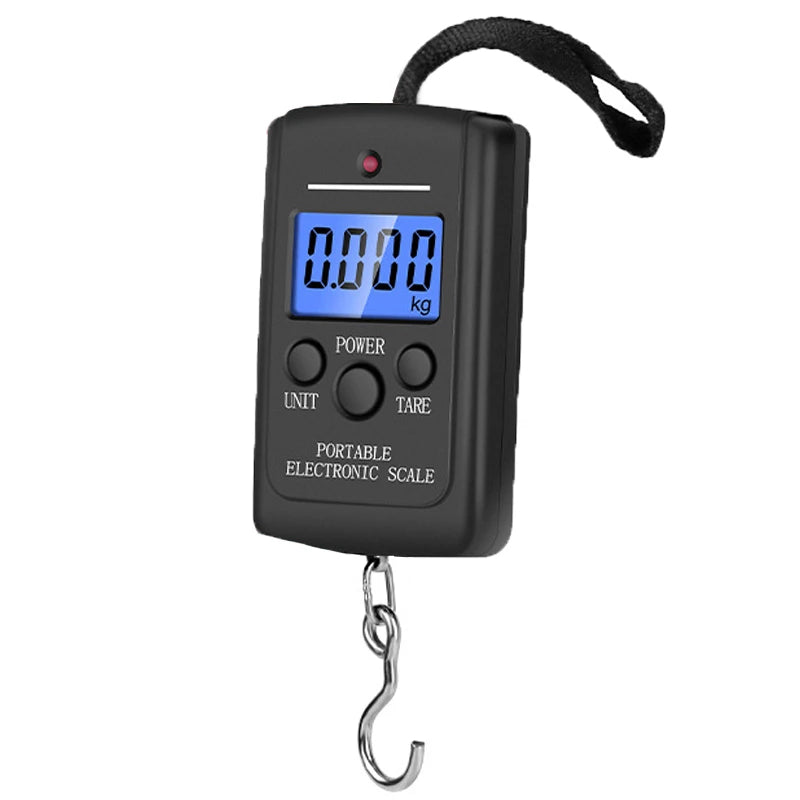 Mini digital ophængsvægt 40 kg/10 g bærbar lommeskala