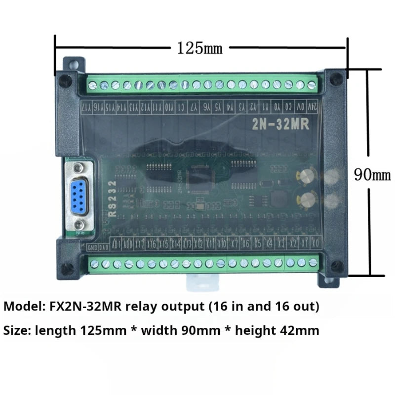 Options de carte de contrôle PLC compatible FX2N