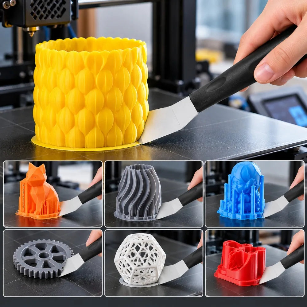 3D Printing Tools, Various Types Tools, Scissors, Cleaning Needles, Tweezers, Pliers, Deburring Kits, Universal 3D Printer Tools