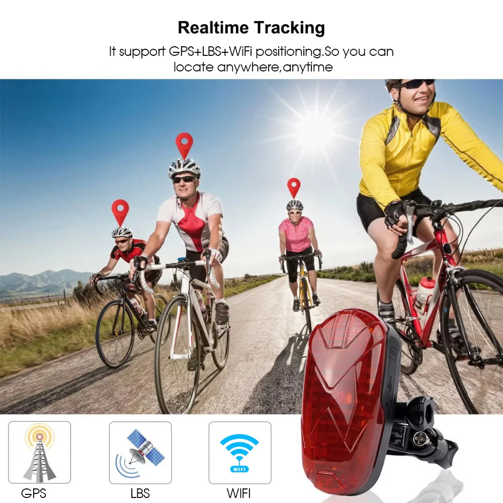 4G Bicycle GPS Tracker TK906 with Real-Time Tracking & Long Standby