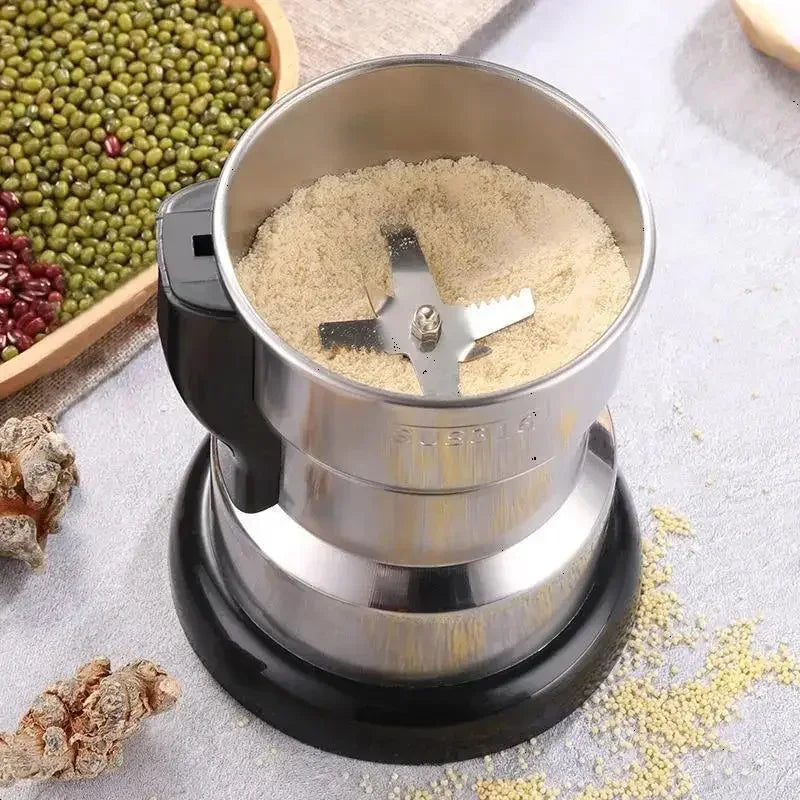400 W Electric Grinder with Four Blades for Coffee and Spices