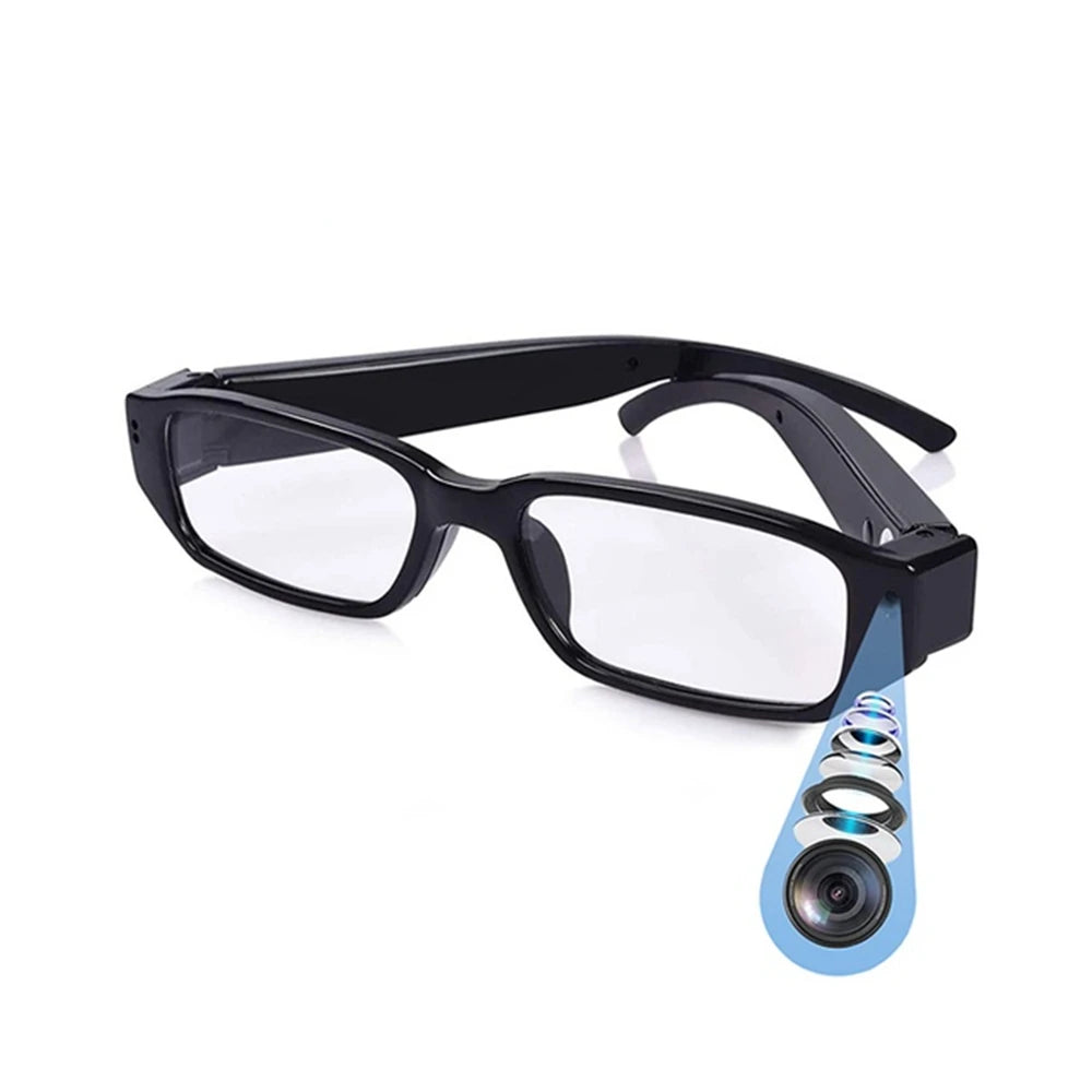 1080P HD Mini Camera Smart Glasses Driving Bike Portable VCR Camera Glasses Sports Camera Glasses Conference Process, Driving Spy-shop.com