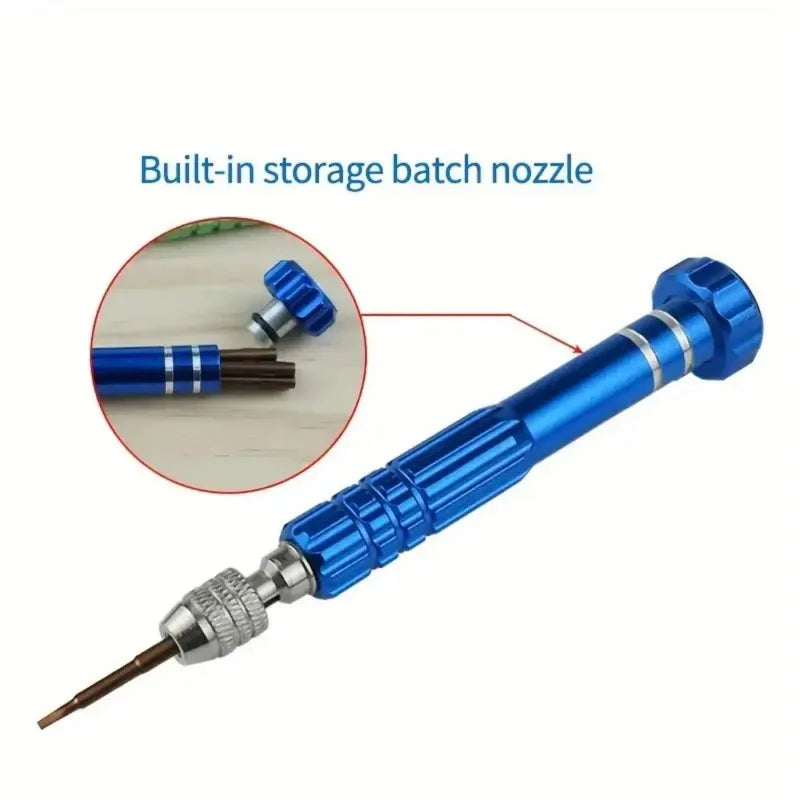 Hot Sale 5-in-1 Multifunctional Small Screwdriver Kit Repair Tool for Eyeglass Sunglasses Electronics Cellphone Jewelry and More 