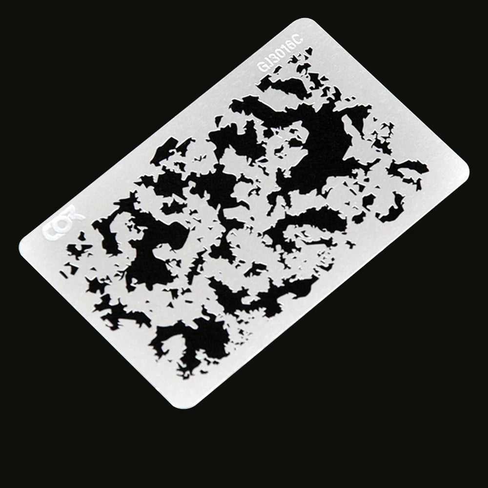 Reusable Airbrush Weathering Stencil for Models