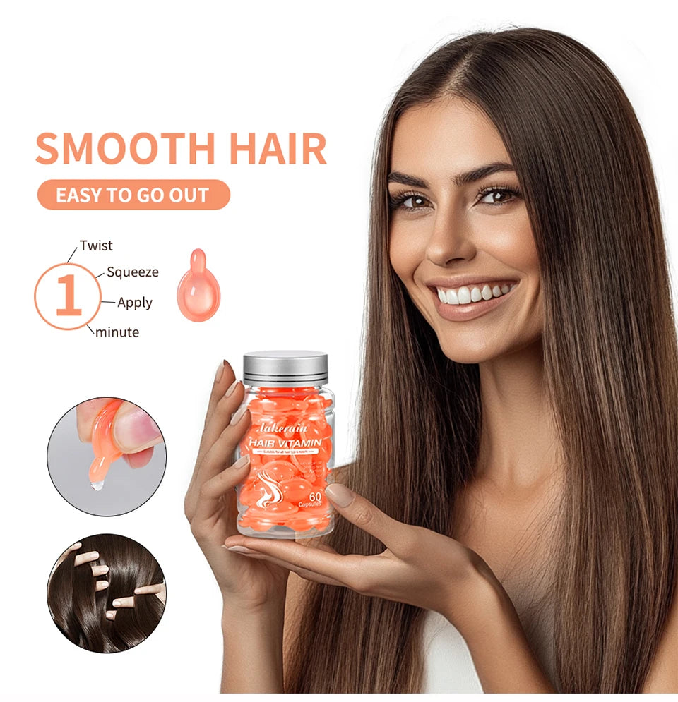 Vitamin Oil Hair Care Essence Capsules