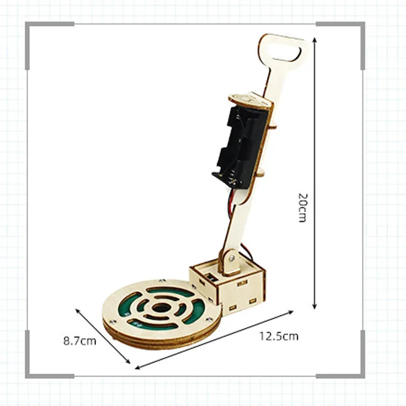 DIY Wooden Metal-Detector Science Kit