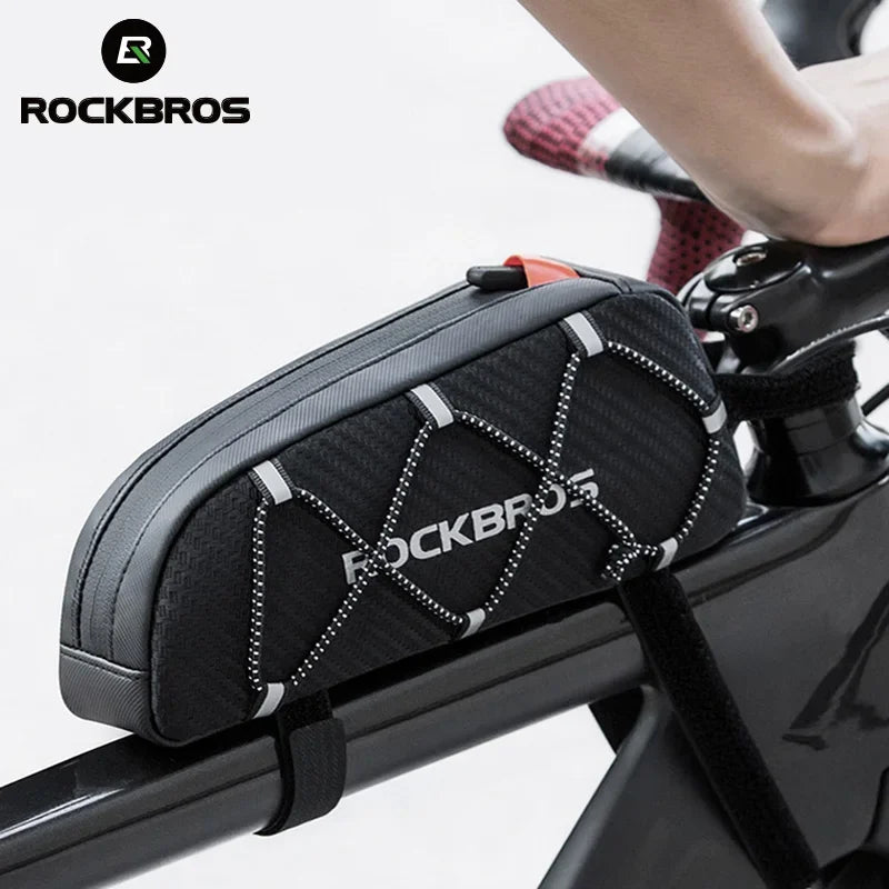 Waterproof Bike Frame Bag 1L Ultralight Front Tube Storage