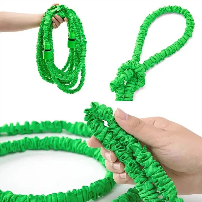 Expandable Garden Hose with Spray Gun, 25–200ft Options