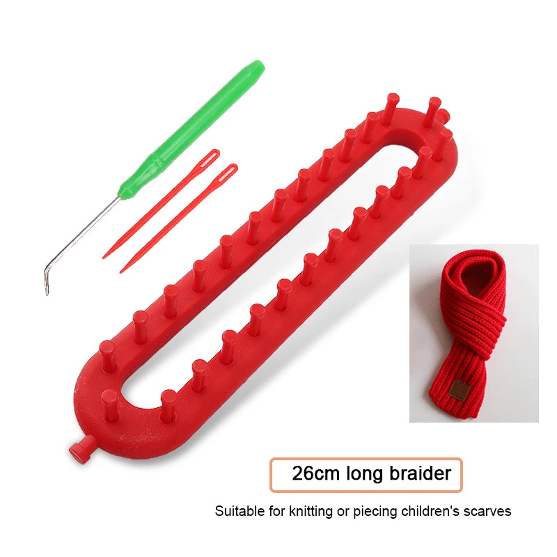 Knitting Loom with Hook – Size Options