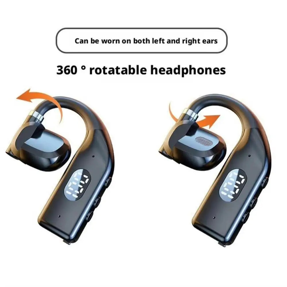 Bluetooth 5.4 Ear-Hook Headset, Pack Options