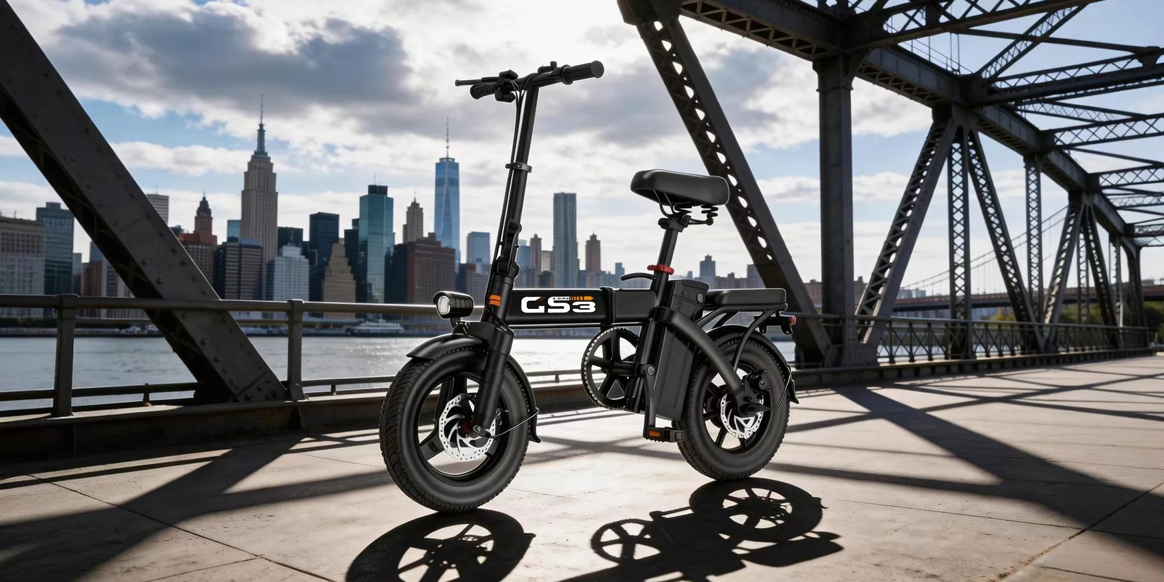 14" elektrické bicykel 500W 48V batéria 30 km dojazd kompaktný dospelý elektrobicykel