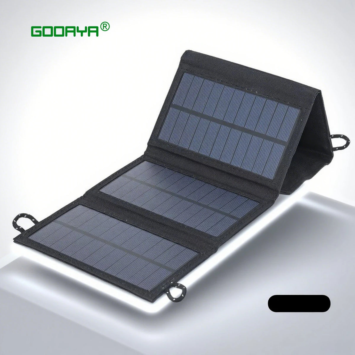 4 fold 100W Foldable napelemes panel 20w/h hordozható napelemes panelek Gyors töltés USB 5V DC Teljes idejű napelemes panel mobil tápellátás