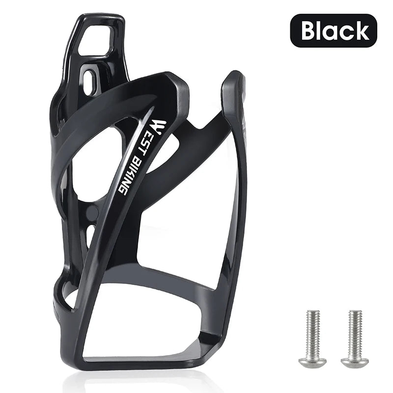 WEST BIKING Bicycle Water Bottle Cage Colorful Gradient Cycling Bottle Holder Ultralight MTB Road Bike Water Bottle Bracket 