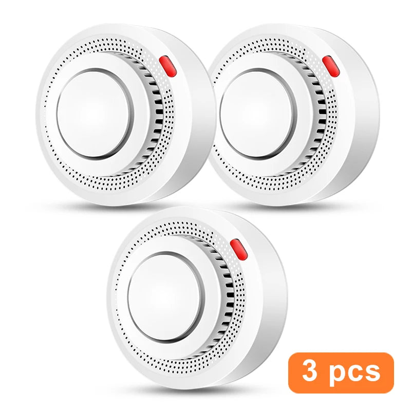 Tuya Smart WiFi Smoke Sensor Fire Protection Smoke Detector 85dB Sound Security System Firefighters  Smartlife APP Control 