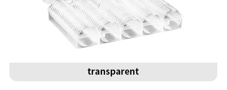 Coin Capsules Round Plastic Coin Collection Box Coin Storage Box Coin Protection Box Christmas, Halloween, Thanksgiving Gift