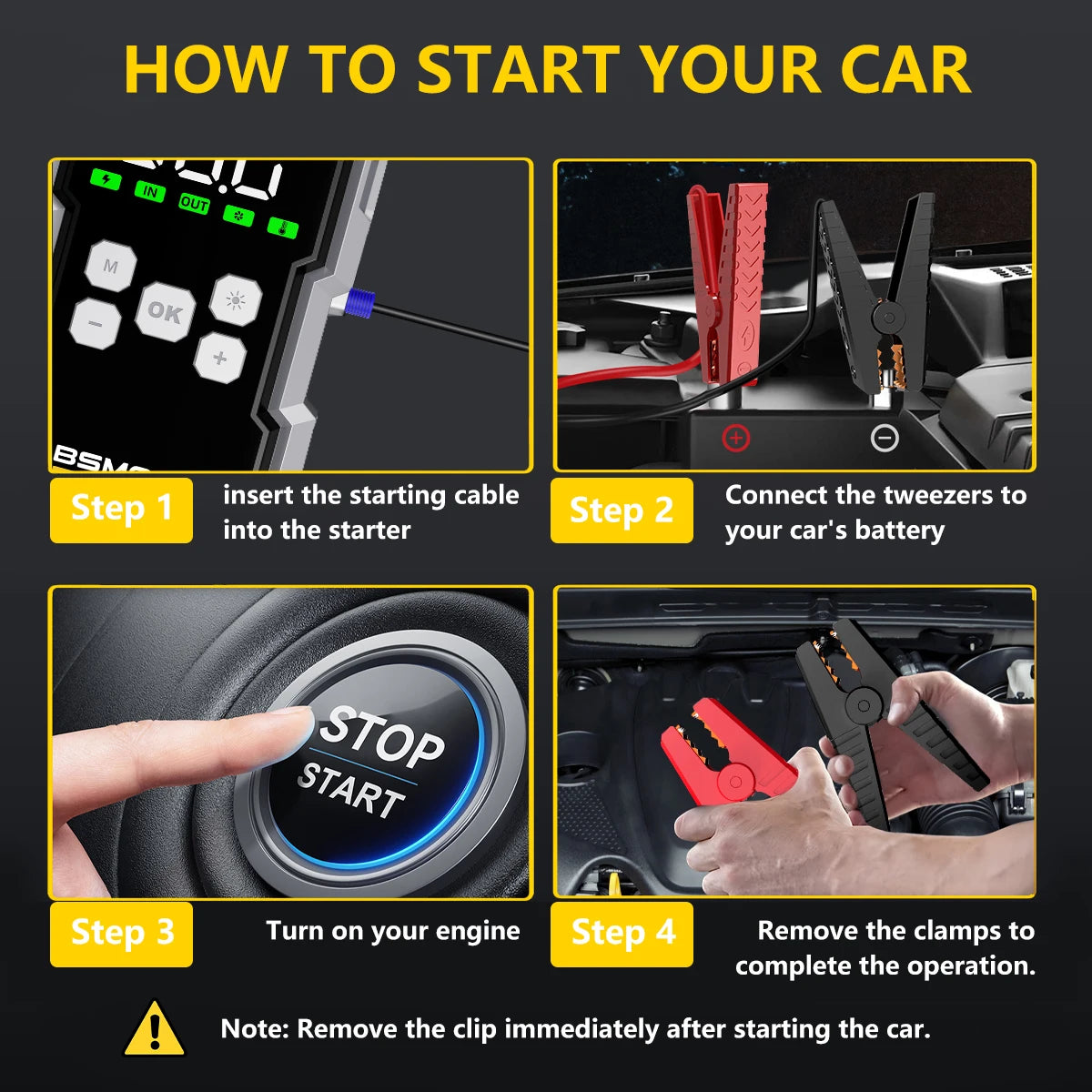 Auton hätäkäynnistysvirtalähde ilmapumpulla ja rengaspumpulla