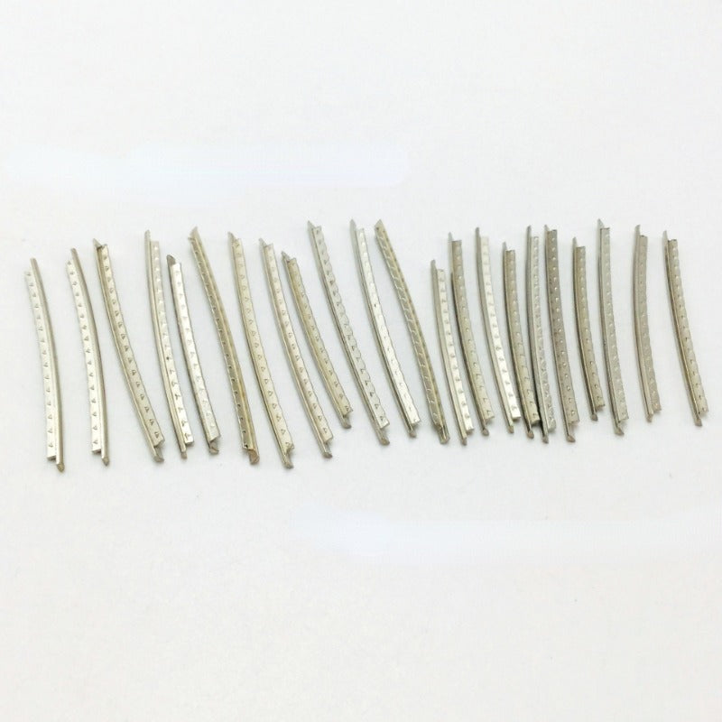 24-Piece Guitar Fret Wire Set — Four Crown Width Options