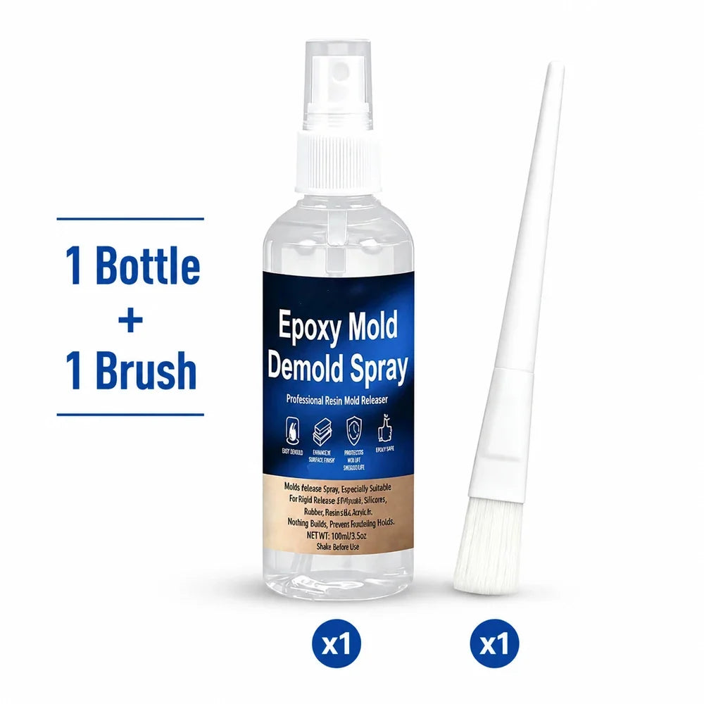 Formslipspray til harpiks, flaskepakker på 100 ml