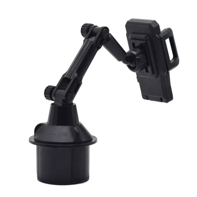 Car Cup-Holder Phone Mount, Adjustable Arm
