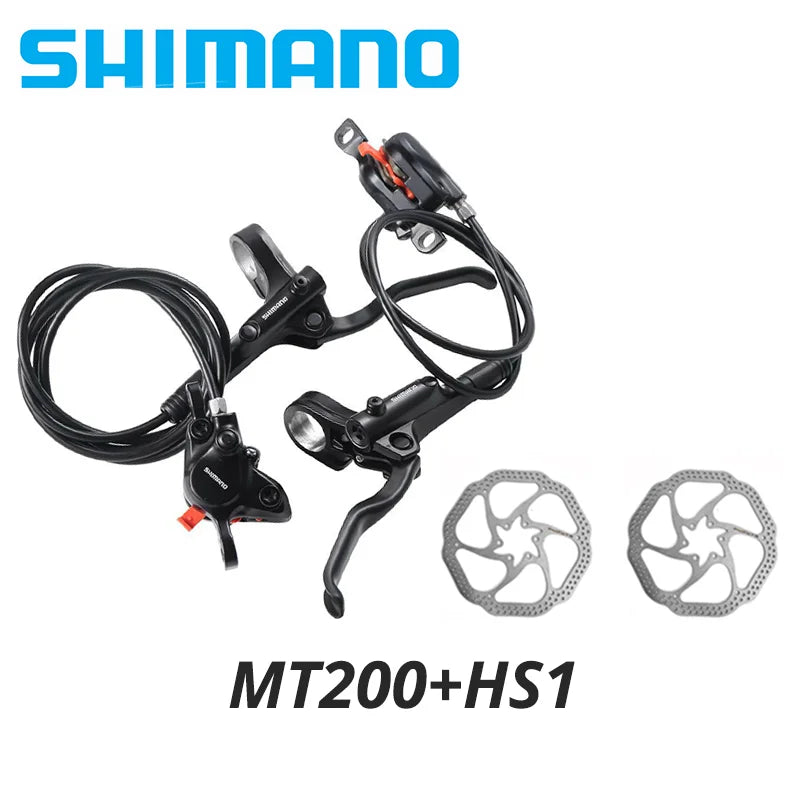 Shimano MT200 Hydraulic Disc Brake Set for MTB Riders