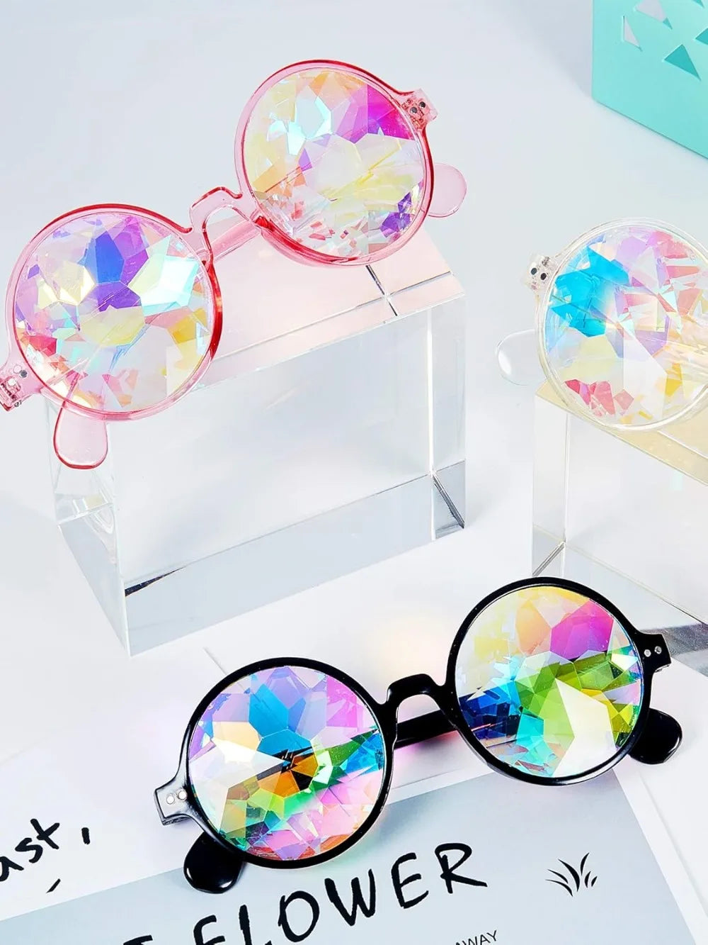 Kaleidoscope Prism Party Glasses