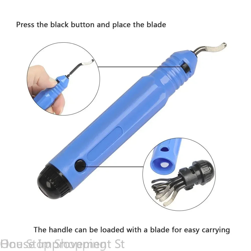 Hand Deburring Tool and Replacement Blade Options