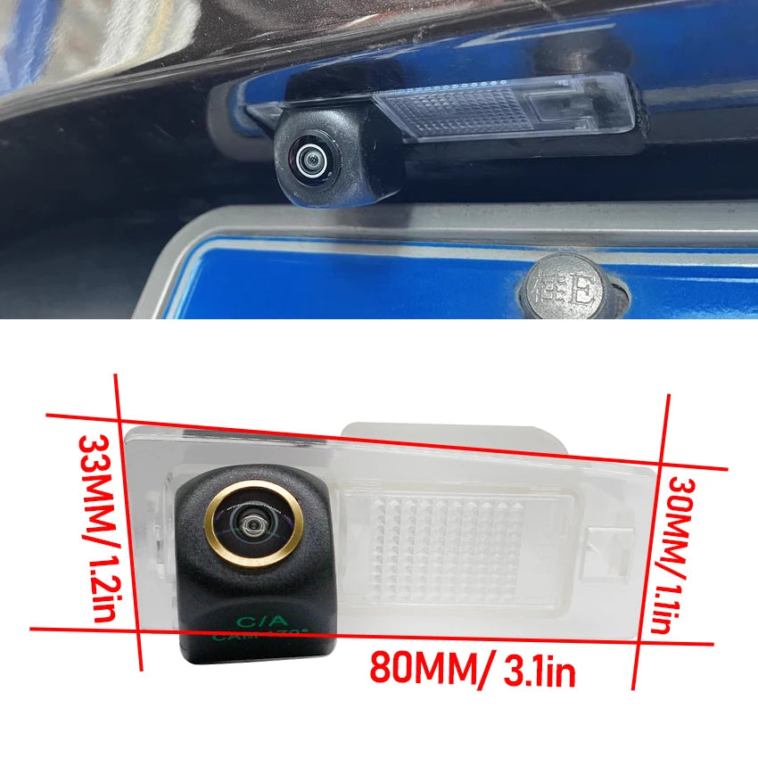 Rückfahrkamera für kompatible Fiat-500-Fitments