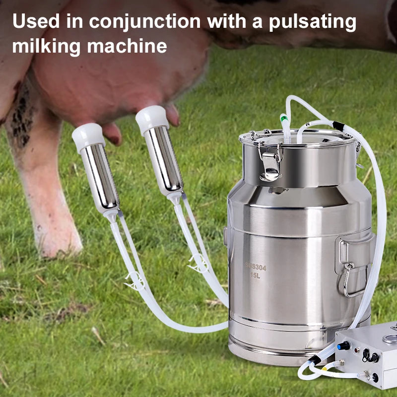 Milking Cup Liner and Hose Assembly, Cow or Goat Option