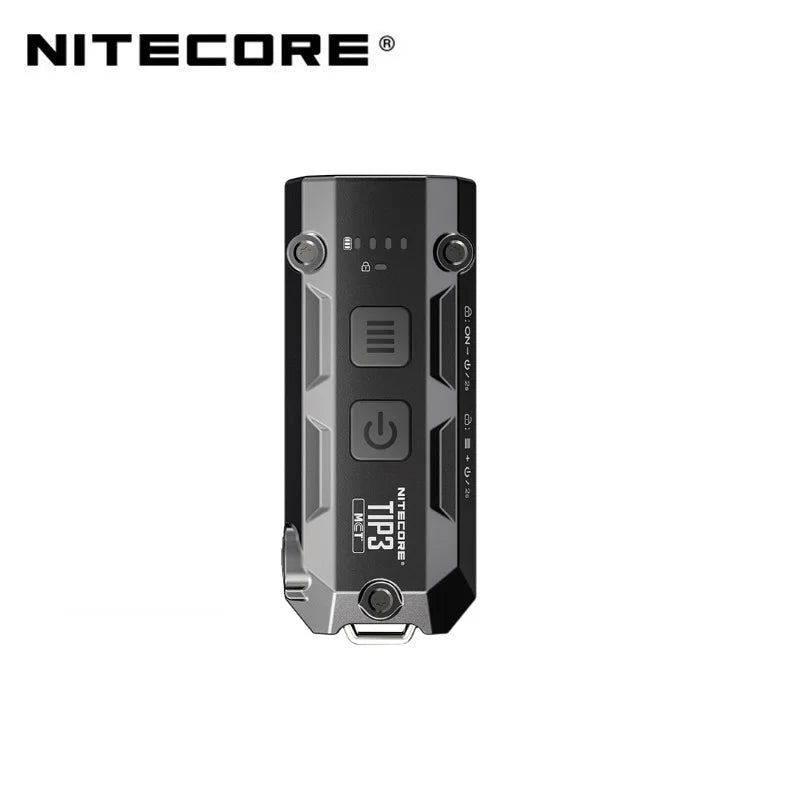 TIP3 720-lumen USB-C ključno verižni svetilka